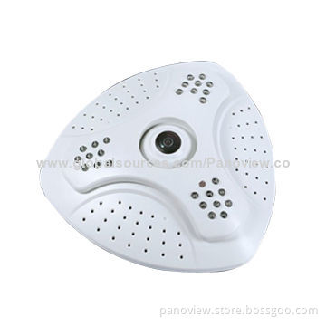 Color CMOS 360 Degrees Fish Eye Camera with 1.2MP Resolution